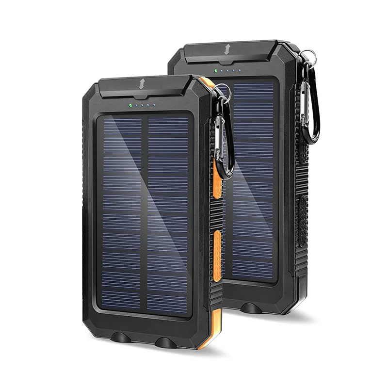 Solar Power Bank Snabbladdning för mobiltelefon 20000mAh