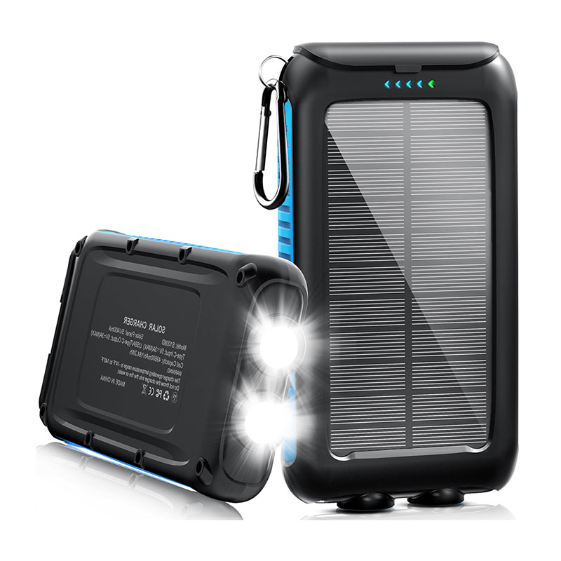 Solar Power Bank bärbar laddare 30000mAh